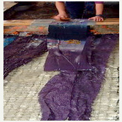 本蒸し・水洗い作業工程画像